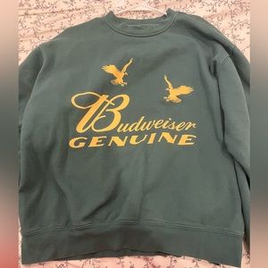 Pacsun Budweiser sweatshirt- L